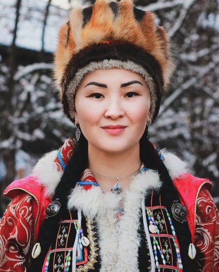 Кумандинцы Алтая национальный костюм