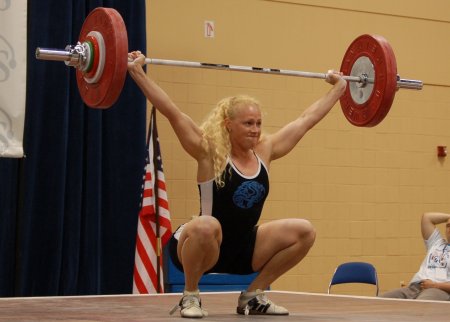 Красивые штангистки женщины