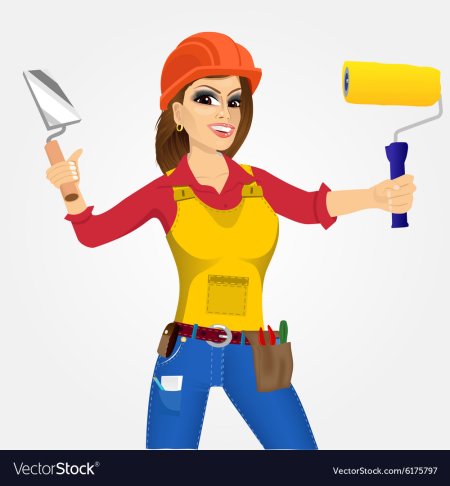 Женщина Строитель