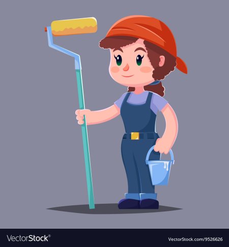 Профессия маляр для девушки