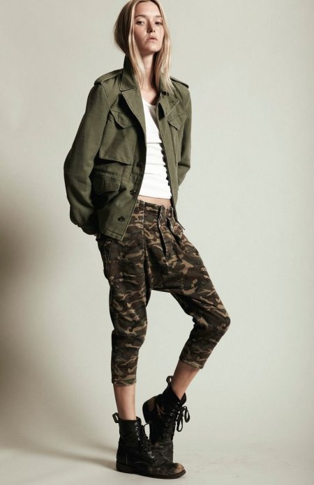 В стиле милитари