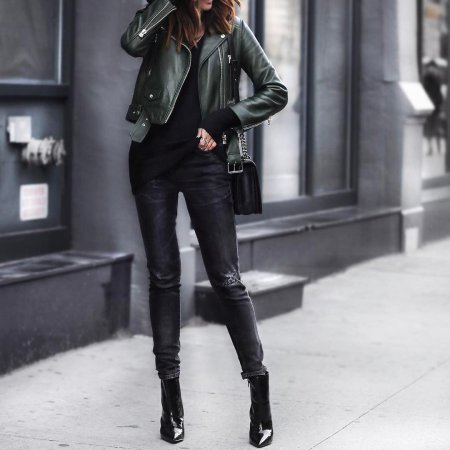 Тотал Блэк аутфит