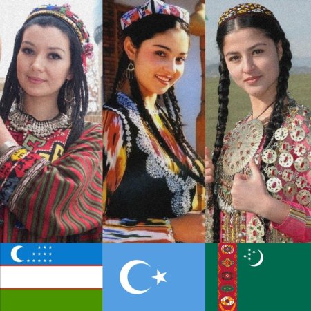 Уйгурки внешность