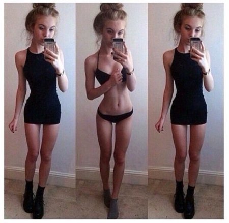 Худые девушки