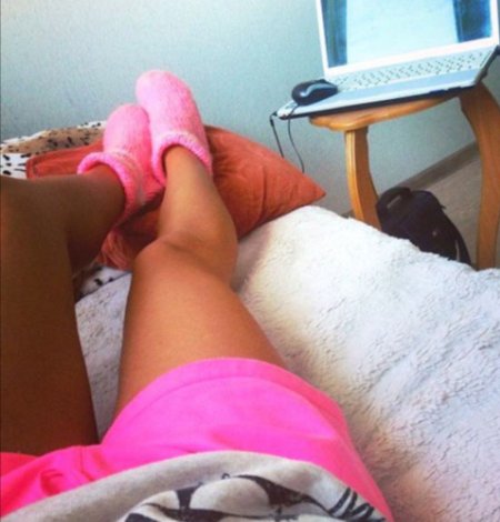 Ноги в пижаме