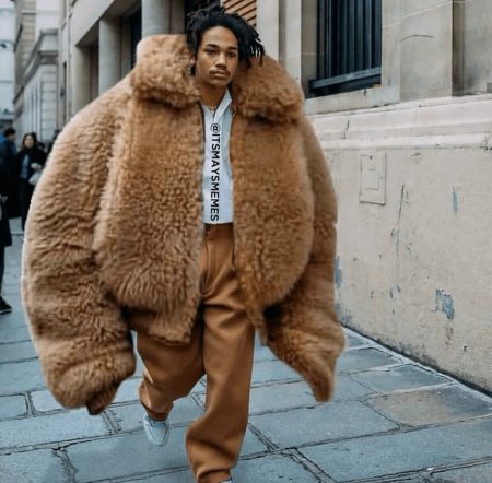 Гигантская куртка