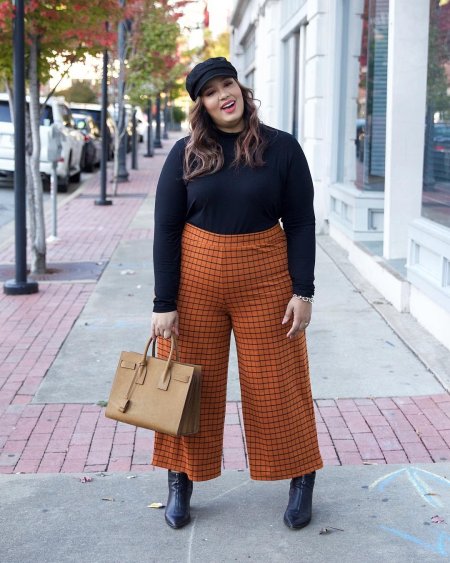 Уличный стиль для полных девушек