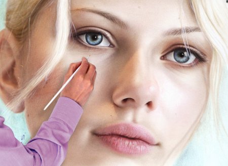 Скарлетт Йоханссон ненакрашенная