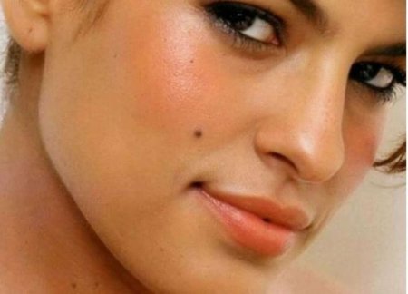 Красивые родинки на лице