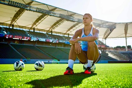 Тигина футболистка