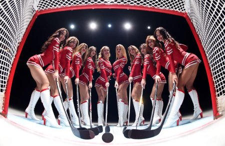 Черлидерши Спартак Москва хоккей