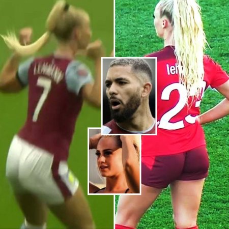 Футболистка Кристал Пэлас слив