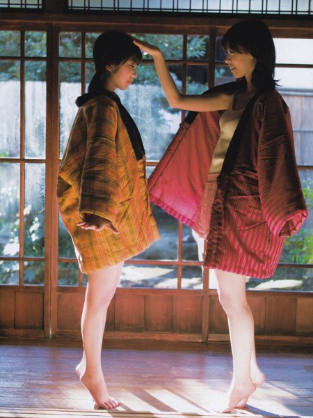 Японские девушки босиком