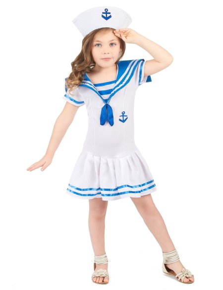 Морской костюм для девочки