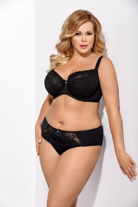 131 K бюстгальтер черный "Gorsenia"
