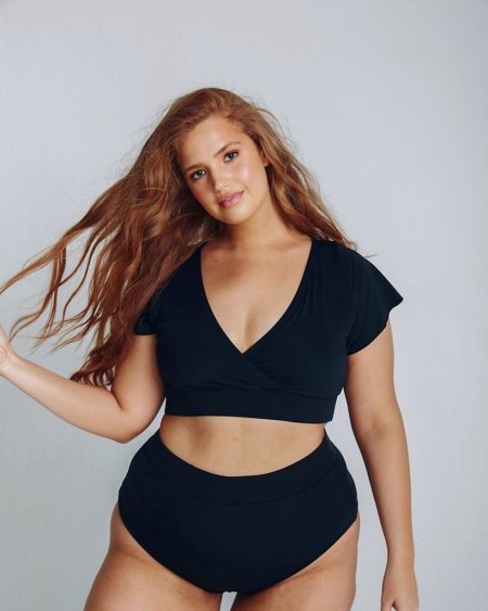 Модель плюс сайз Bree Kish