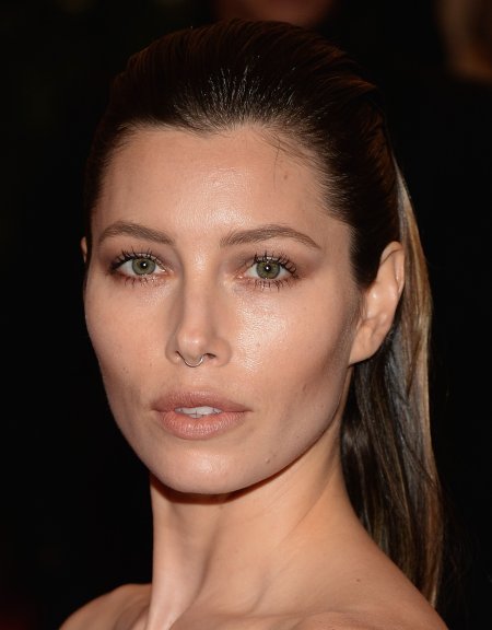 Jessica Biel лицо анфас
