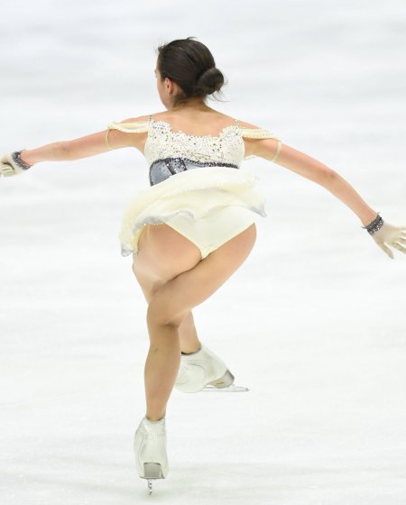 Фигуристка Загитова Алина упс