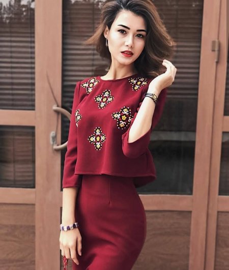 Платье Turkmen fasonlar