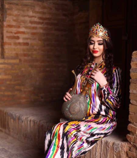 Таджикская модель Сафина Гаибова