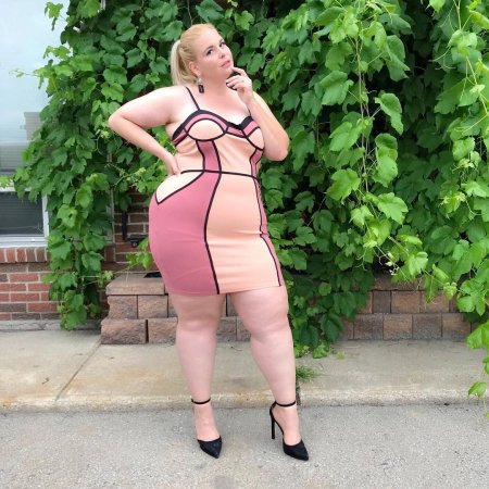 Толстые женщины в платьях