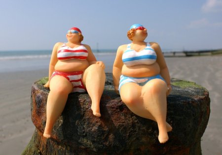 Толстые женщины напряжы