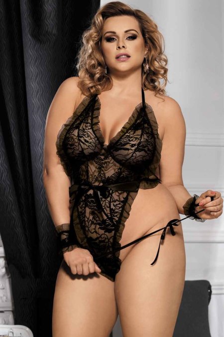 Плюс сайз Тедди лингерия