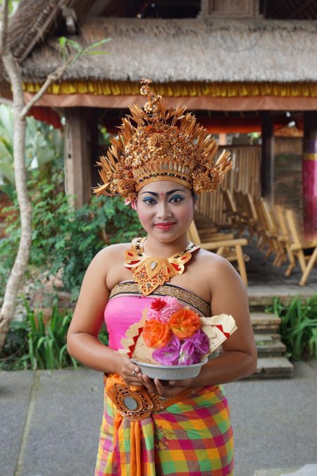 Девушка на Бали