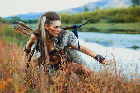 Женщины воительницы амазонки