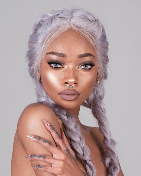 Красивые девушки с необычной внешностью