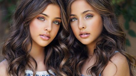 Близнецы Лиа Роуз и ава Мари