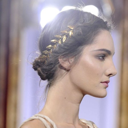 Лампадион Греческая прическа