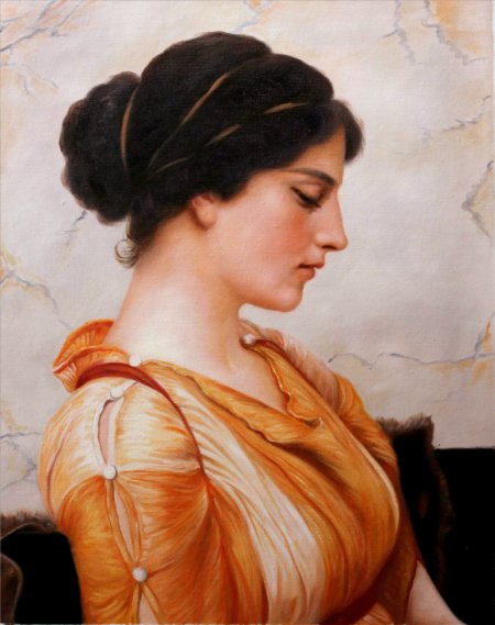 Джон Уильям годвард автопортрет