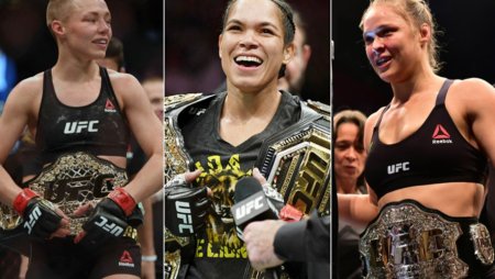 Женщина чемпион юфс Ронда