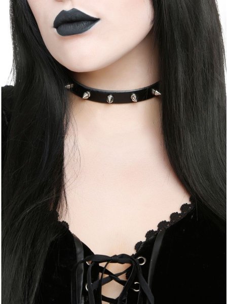 Чокер Готика кожаный