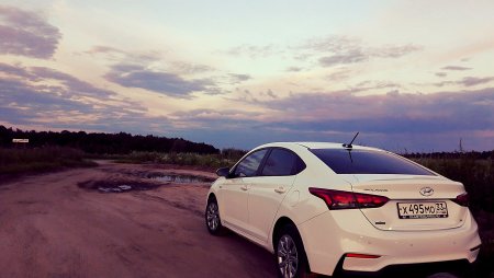 Hyundai Solaris 2022 белый