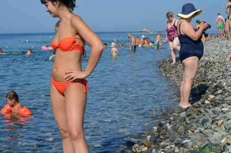Пляжи России женщины