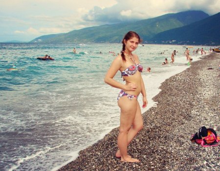 Пляж Гагра Абхазия