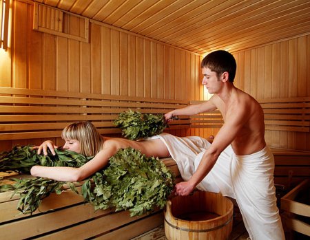 Банька парилка веничек