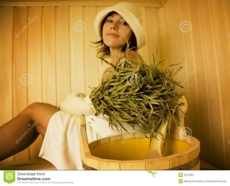 Парилка с веником