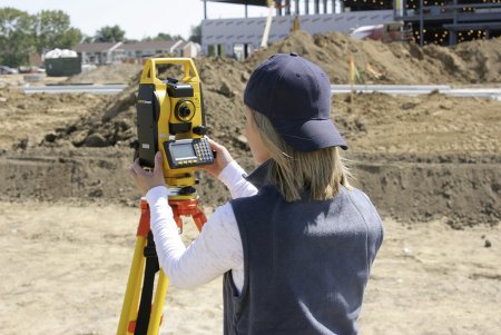 Тахеометрическая съемка Leica