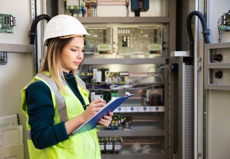 Женщина инженер