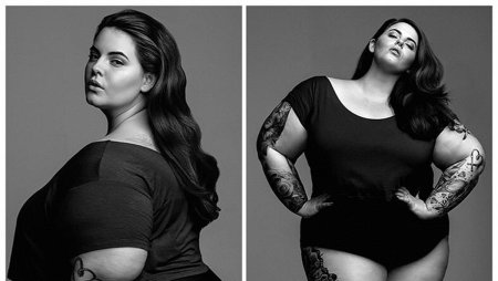 Тесс Холидей худая и толстая