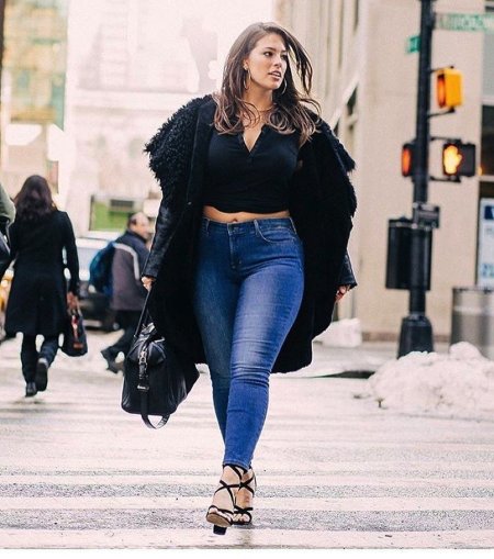 Плюс сайз Эшли Грэм