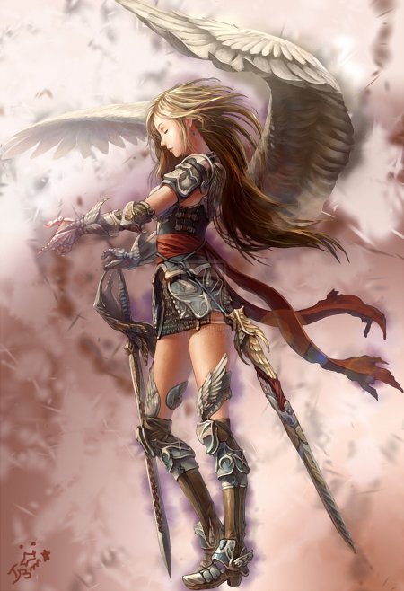 Аниме воительница Валькирия