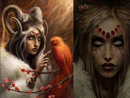 Женщина демон