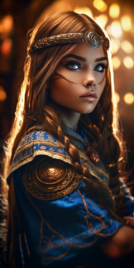 Девушка валькирия