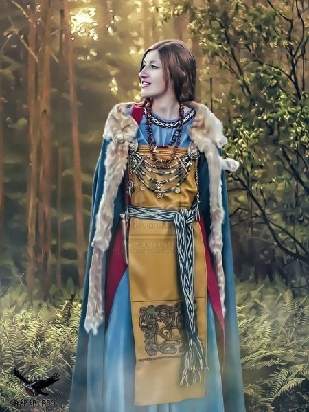 Платье кельты Викинги