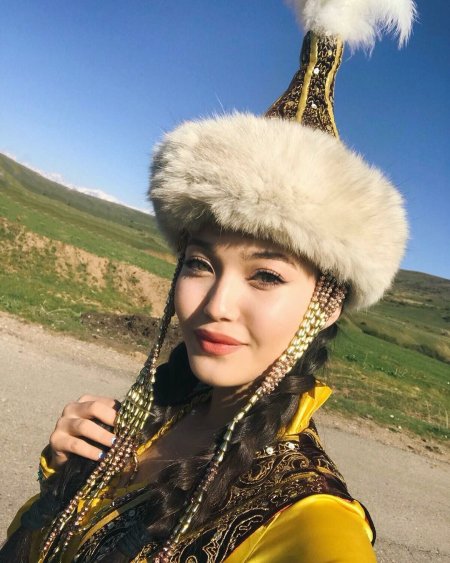 Нац головной убор Киргизии