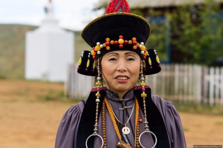 Бурятские прически